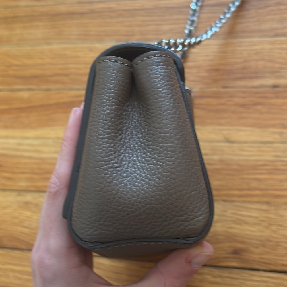 Brighton Leather Patchwork Chain Strap Bag - image 6